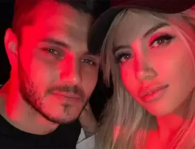 Mauro Icardi y Wanda Nara