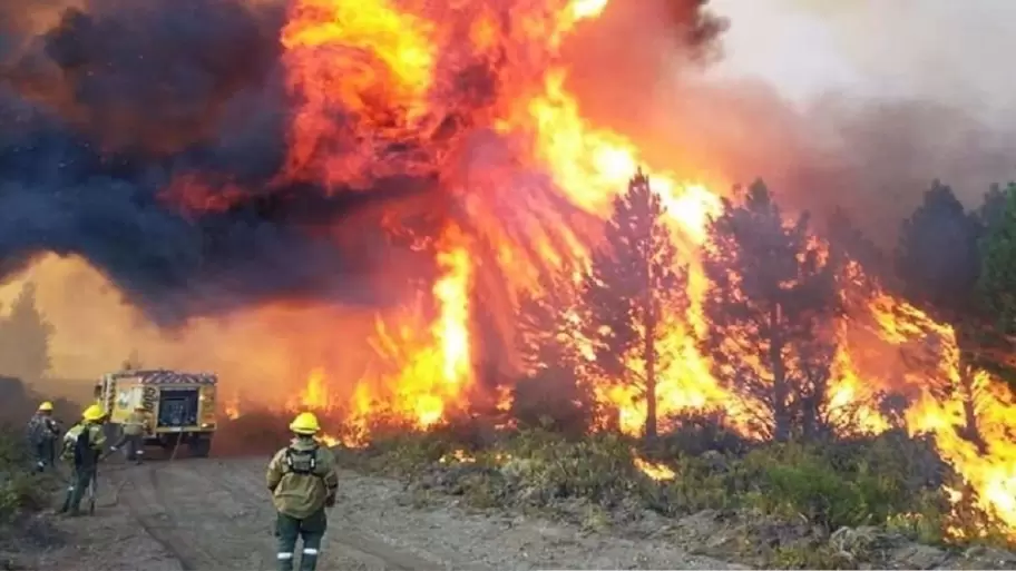 Incendios en El Bolsn