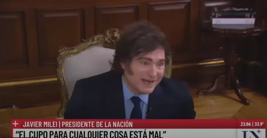 El presidente insisti en que hubo una "manipularon mi discurso"