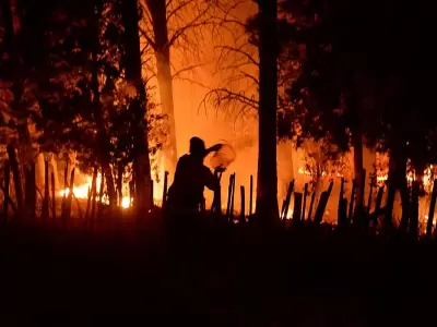 El incendio ms importante se encuentra dentro del Parque Nacional Nahuel Huapi