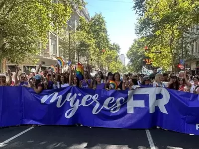 "Miedo y privilegios nunca tuvimos": las mujeres del FR tambin marcharon