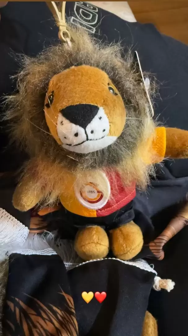 La China Surez public en Instagram un peluche de len