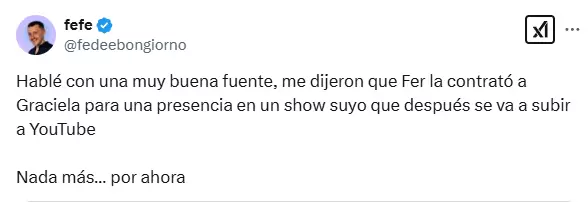 La verdad de la milanesa sobre el romance entre Alfano y Fer Palacios