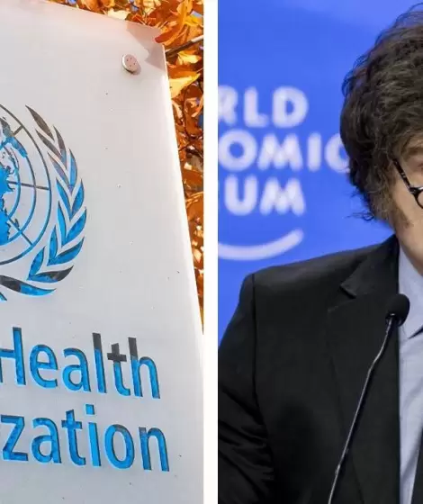 Javier Milei retir� a la Argentina de su participaci�n en la Organizaci�n Mundial de la Salud (OMS),