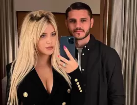 Wanda Nara y Mauro Icardi