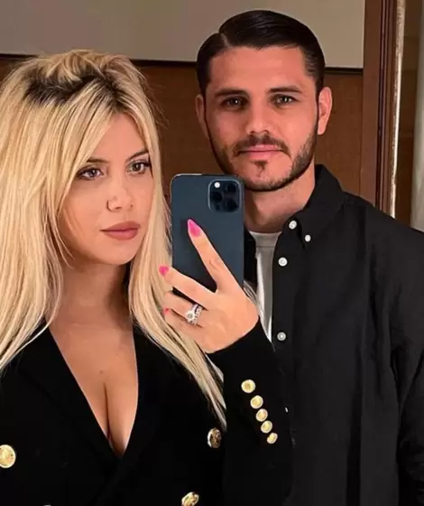 Wanda Nara y Mauro Icardi