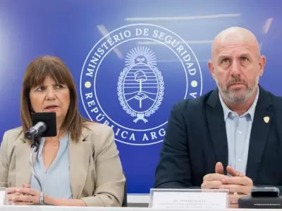 Patricia Bullrich y Waldo Wolff