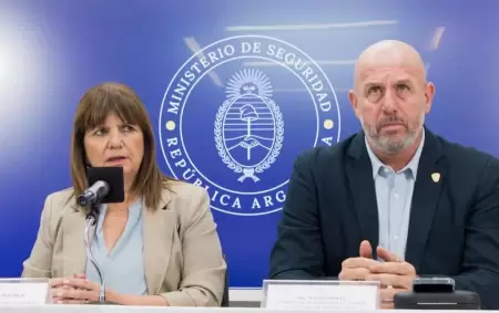 Patricia Bullrich y Waldo Wolff