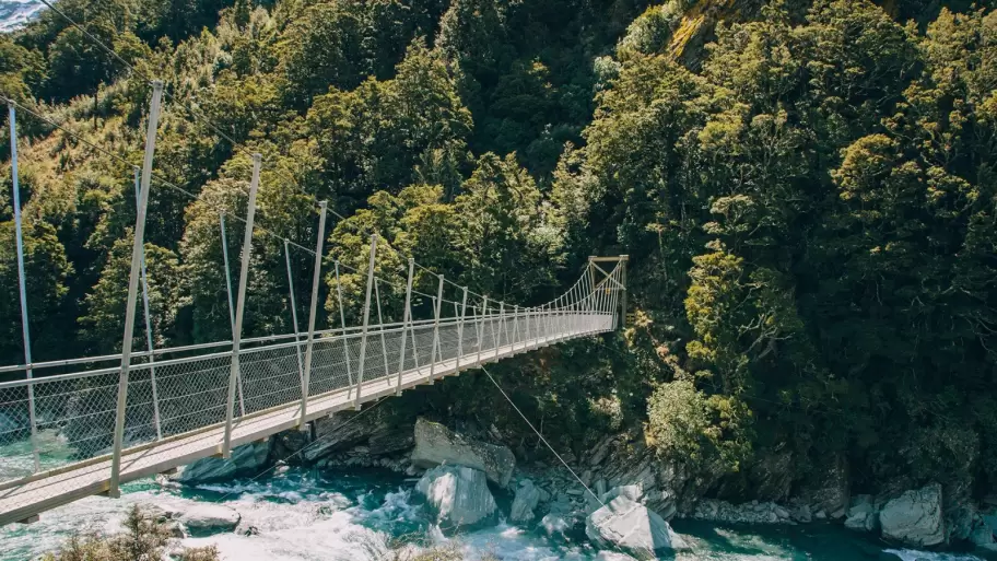 As se ve Rob Roy Glacier Track: donde desapareci el joven argentino de 21 aos