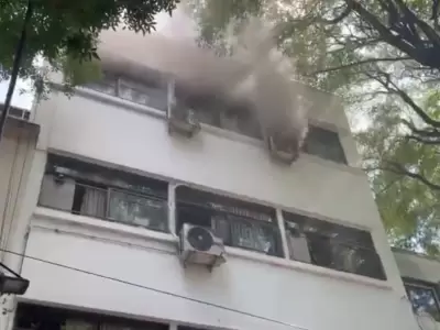 Incendio en un colegio en Caballito: ms de 60 evacuados