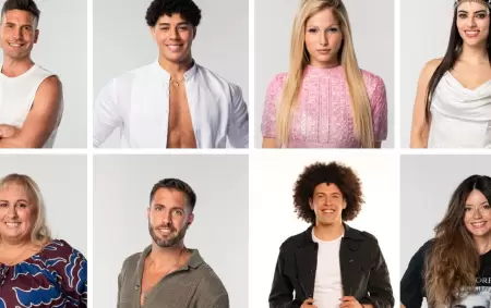 Los ocho nuevos integrantes de Gran Hermano 2025.