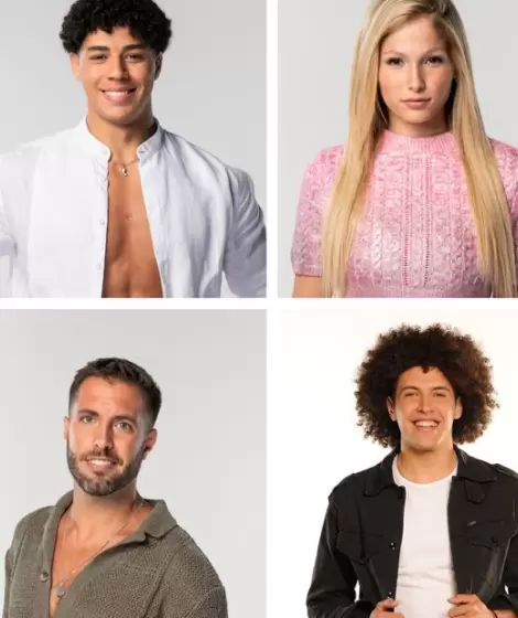 Los ocho nuevos integrantes de Gran Hermano 2025.