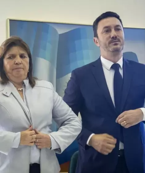 Patricia Bullrich y Luis Petri