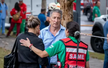 Adrin Ventura vio su departamento destruido por el incendio