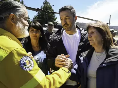 Patricia Bullrich es la responsable de la lucha contra el fuego desde diciembre