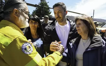 Patricia Bullrich es la responsable de la lucha contra el fuego desde diciembre