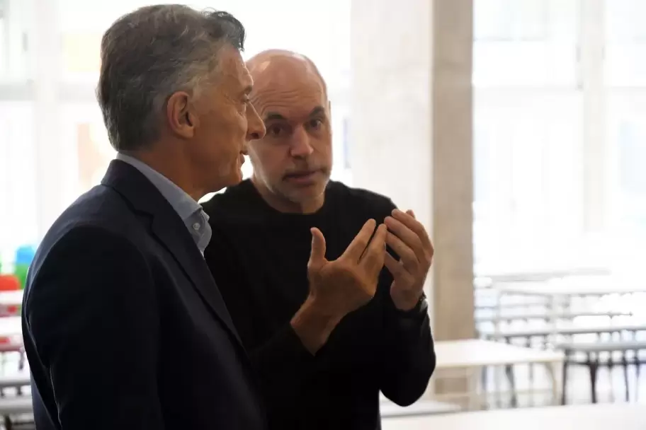 Mauricio Macri y Rodrguez Larreta