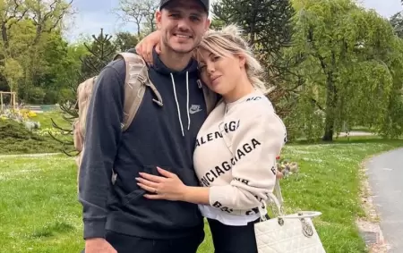 Mauro Icardi y Wanda Nara