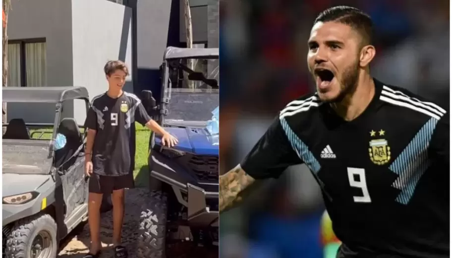 El hijo de Wanda Nara sigue teniendo presente en su vida a Mauro Icardi