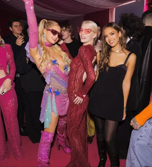 Paris Hilton celebr sus 44 aos con una mega fiesta con temtica "Icons only"