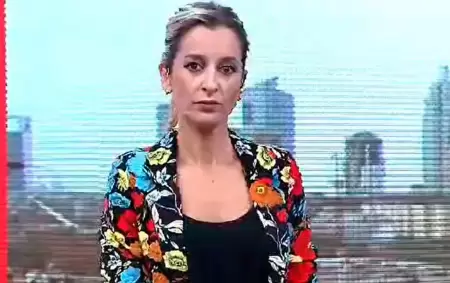 Mariela Fernndez segundos antes de explotar