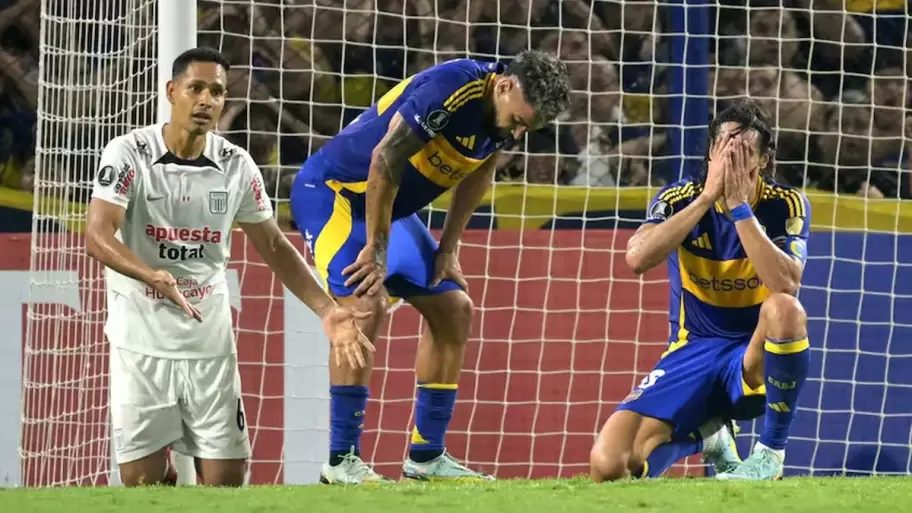 Boca qued eliminado con Alianza Lima