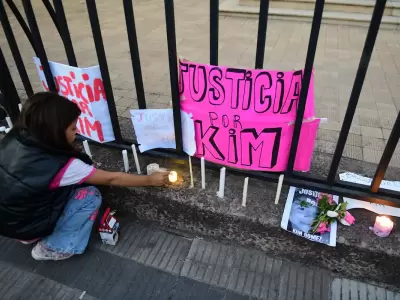 Cientos de personas marcharon en reclamo por justicia de Kim