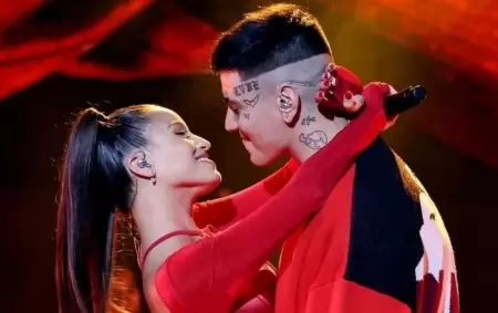 Emilia Mernes y Duki, juntos en las malas y en las buenas.