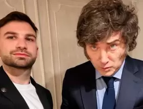Mauricio Novelli y Javier Milei