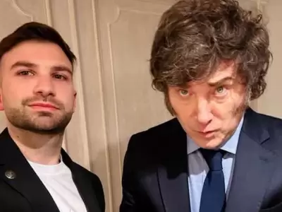 Mauricio Novelli y Javier Milei