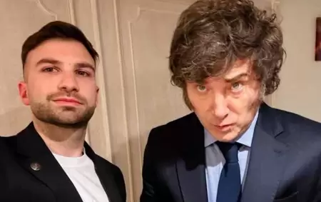 Mauricio Novelli y Javier Milei