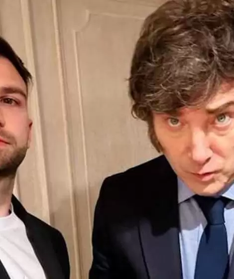 Mauricio Novelli y Javier Milei