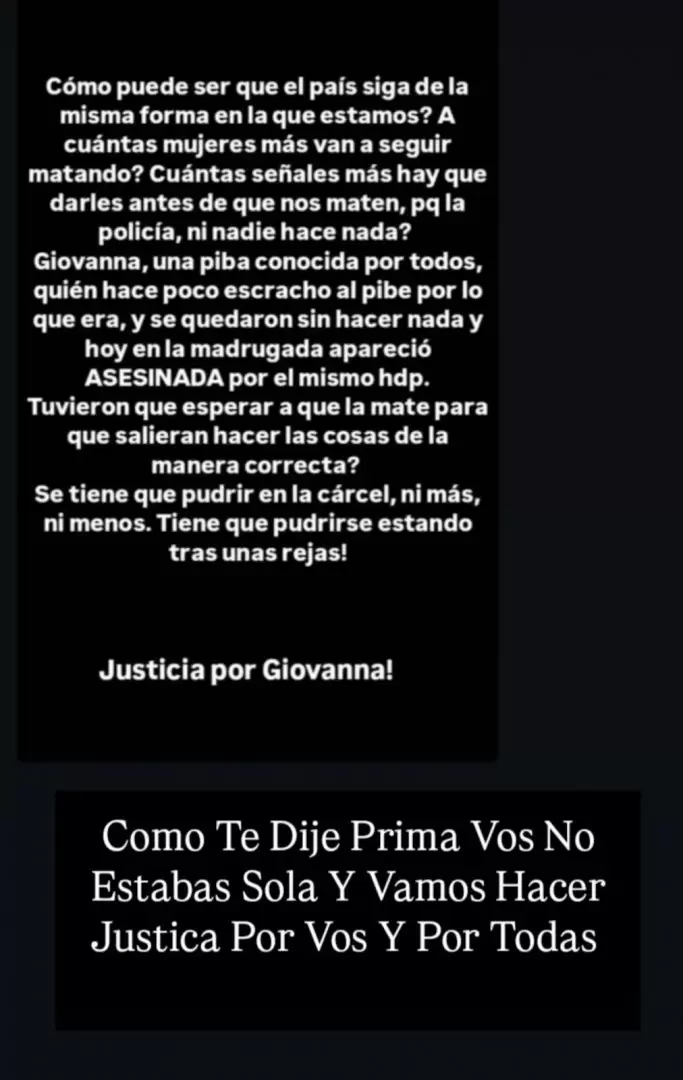 La muerte de Giovanna pudo haberse evitado