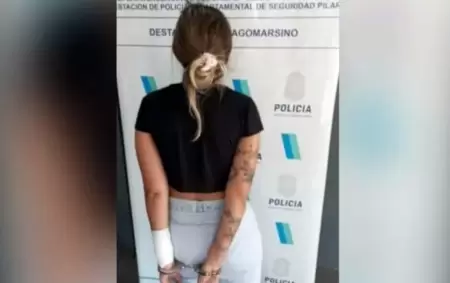 La joven qued a disposicin de la Unidad Funcional de Instruccin Nro. 2 de Pilar.