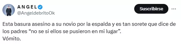 La opinin de De Brito sobre Nahir Galarza