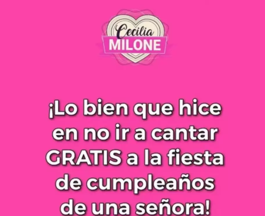 El posteo de Cecilia Milone contra Mirtha Legrand, por llevar a la mesaza a Julieta Novarro, hija de su ex amante Chico Novarro.