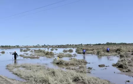 Los voluntarios y rescatistas trabajan buscando a los 94 desaparecidos que todava hay, tras la terrible tormenta que atraves Baha Blanca.