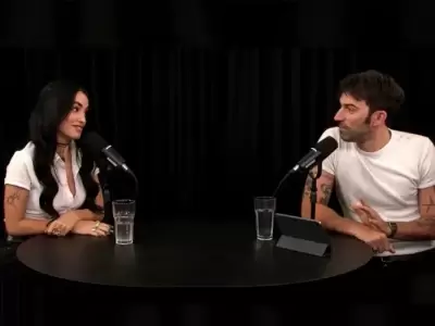 Lali Espsito y Pedro Rosemblat.