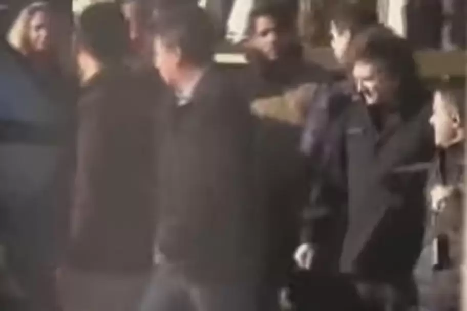 Javier Milei aterrizó en Bahía Blanca, a seis días de la inundación.