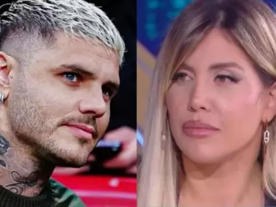 Mauro Icardi y Wanda Nara