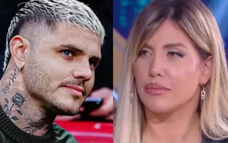 Mauro Icardi y Wanda Nara