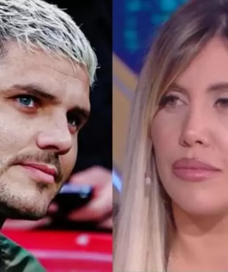 Mauro Icardi y Wanda Nara