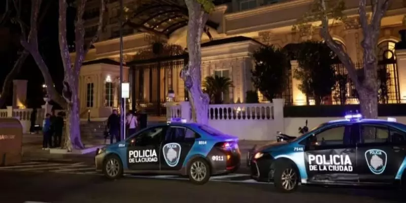 La Polica de la Ciudad lleg a Chateau Libertador para mediar entre Mauro Icardi y Wanda Nara