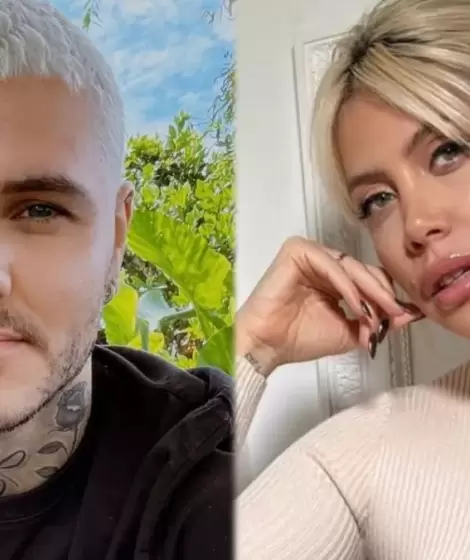 Mauro Icardi y Wanda Nara