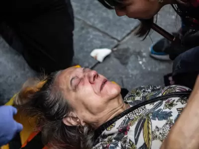 "Voy a seguir marchando": la jubilada golpeada en el Congreso desafi a Patricia Bullrich