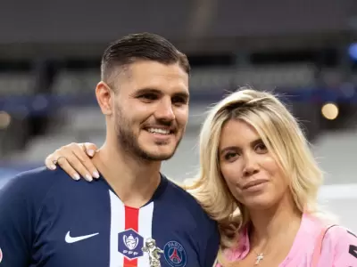 Mauro Icardi y Wanda Nara