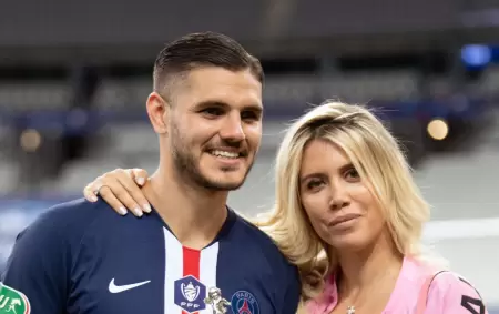 Mauro Icardi y Wanda Nara