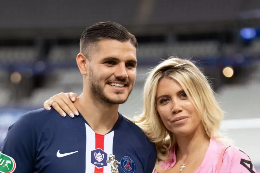 Mauro Icardi y Wanda Nara