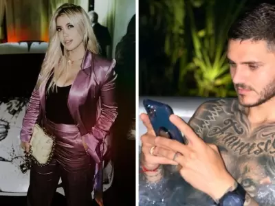 Wanda Nara y Mauro Icardi