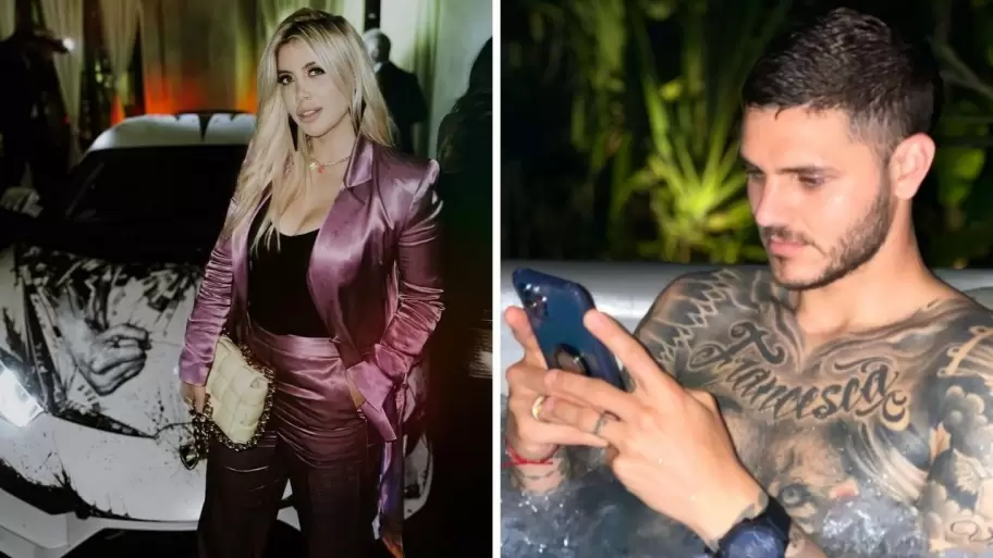 Wanda Nara y Mauro Icardi